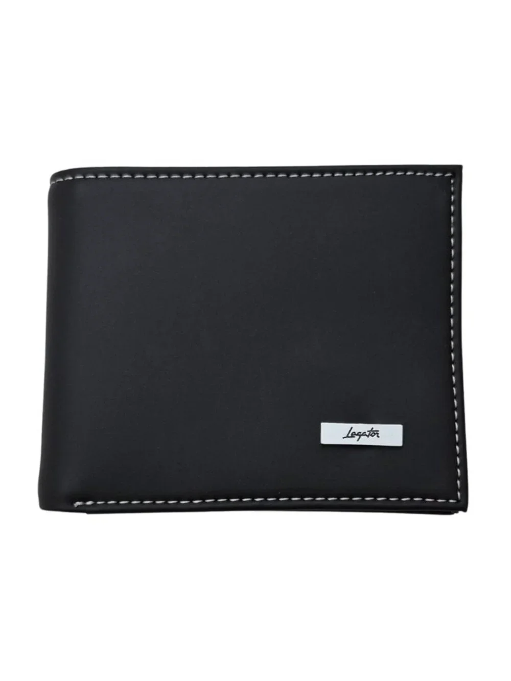 Men's Bi-fold Wallet Black - Genuine Peruvian Leather - New with Box